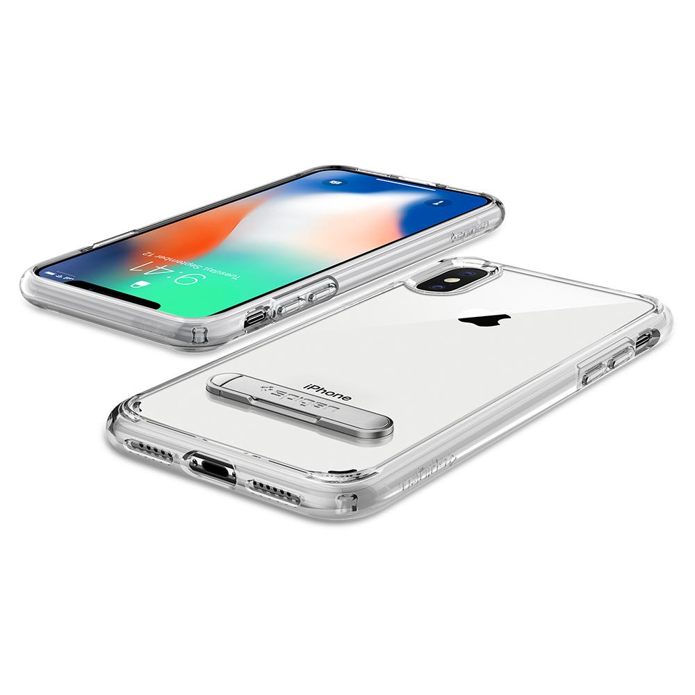 Buy Spigen iPhone X Case Ultra Hybrid S - Crystal Clear from Vmart in Pakistan