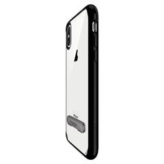 Buy Spigen iPhone X Case Ultra Hybrid S - Jet Black from Vmart in Pakistan