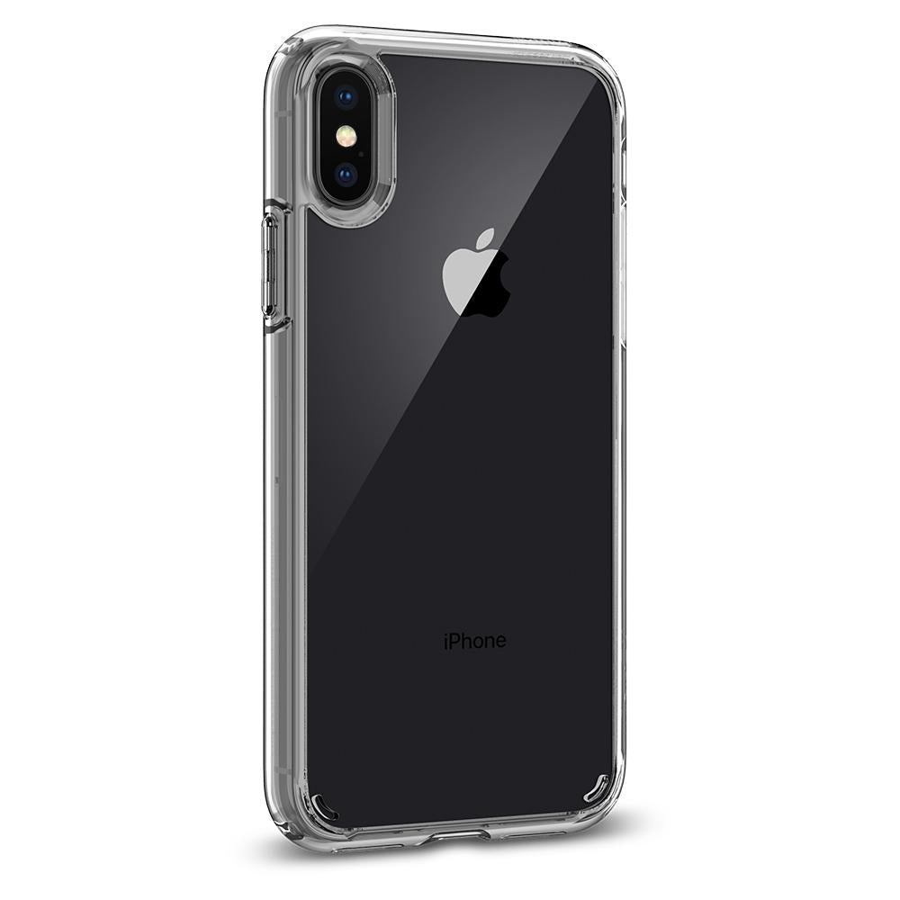 Buy Spigen Apple iPhone X Case Ultra Hybrid - Crystal Clear from Vmart in Pakistan