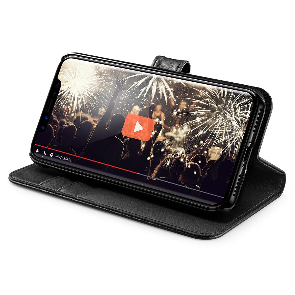 Buy Spigen iPhone X Case Wallet S - Black from Vmart in Pakistan