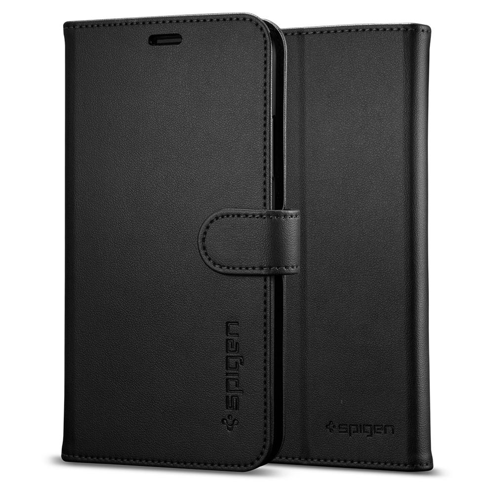 Buy Spigen iPhone X Case Wallet S - Black from Vmart in Pakistan