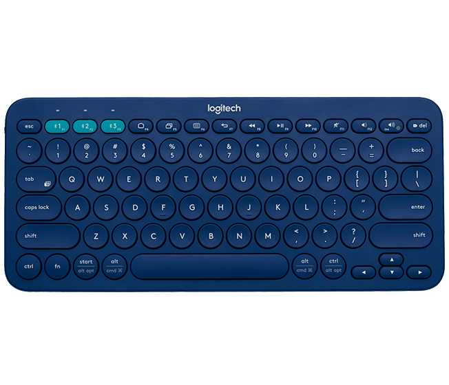 Buy Logitech K380 Multi-Device Bluetooth Keyboard - Blue from Vmart in Pakistan