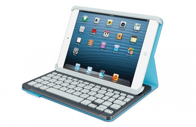 Buy Logitech Folio Keyboard for iPad Mini (Blue) from Vmart in Pakistan