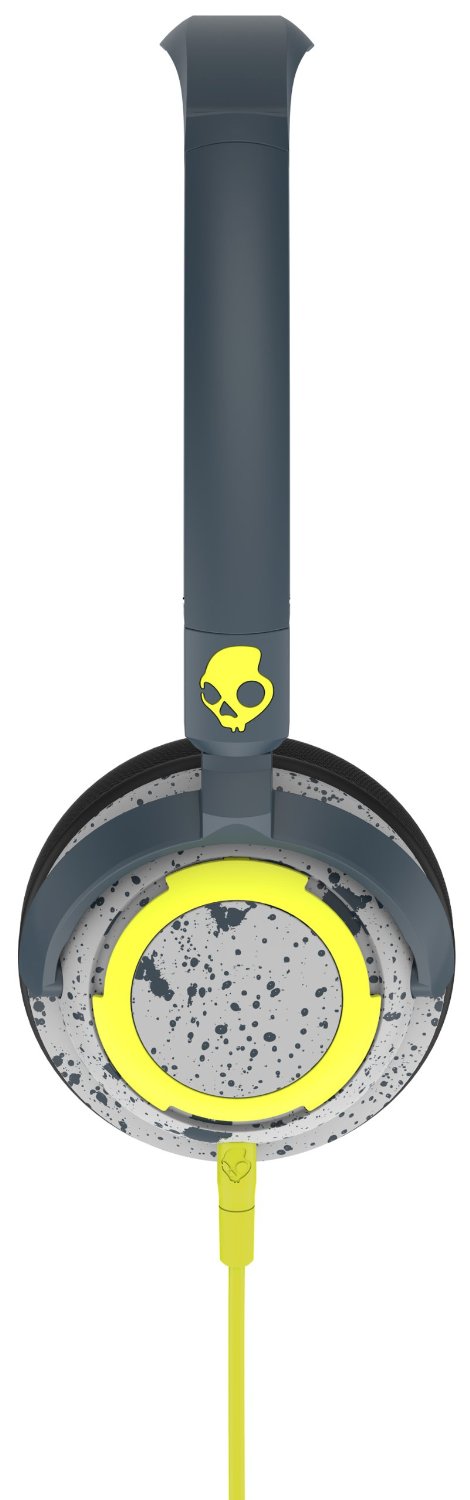 Buy Skullcandy Lowrider - Dk Gray / Lt. Gray / Hot Lime with Mic from Vmart in Pakistan