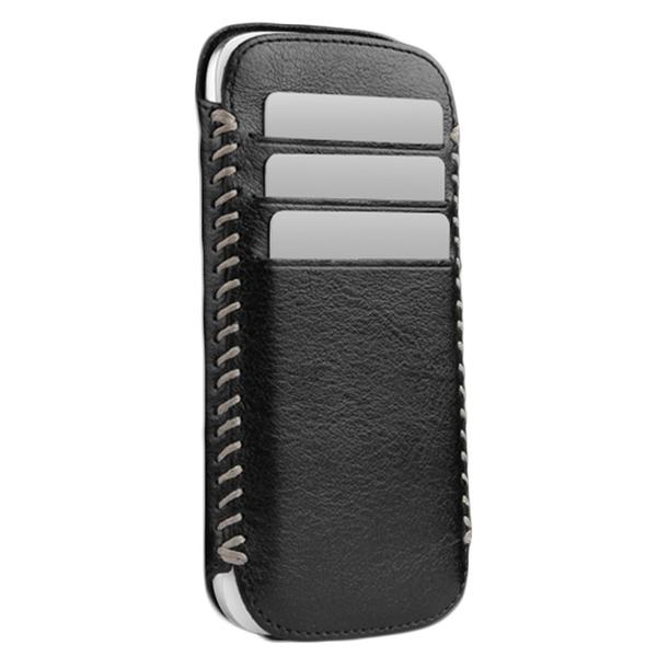 Buy Sena Lusio Leather Wallet Case for Samsung Galaxy S4 (Black/Grey) from Vmart in Pakistan
