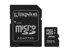 Buy Kingston MicroSDHC Card 32GB (with Adapter) from Vmart in Pakistan