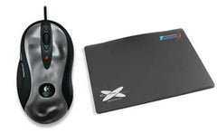Buy Logitech MX-518 Mouse + X-Ray Thunder9 Gaming Mat from Vmart in Pakistan