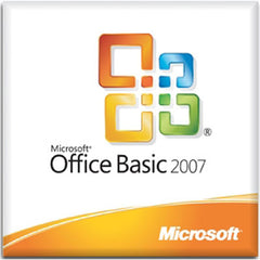Buy Microsoft Office basic 2007 (MLK) from Vmart in Pakistan