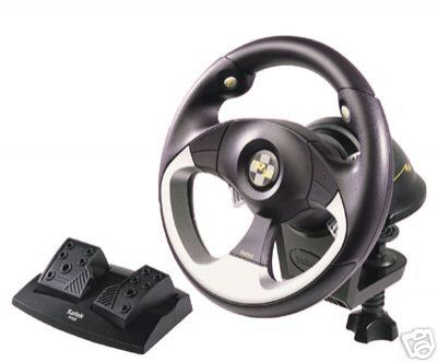 Buy Saitek R100 Sports Wheel (Gameport) from Vmart in Pakistan
