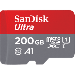Buy Sandisk Ultra microSD UHS-1 Card 200GB from Vmart in Pakistan