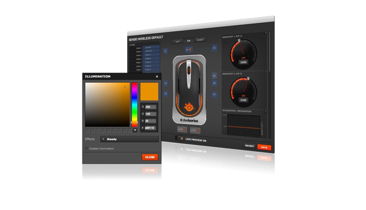 Buy SteelSeries Sensei Wireless Laser Gaming Mouse from Vmart in Pakistan