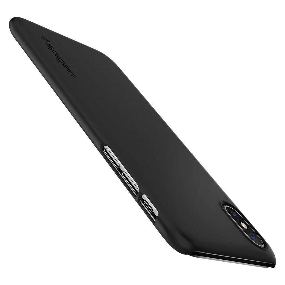 Buy Spigen iPhone X Case Thin Fit - Matt Black from Vmart in Pakistan