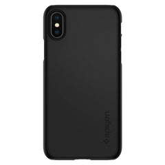 Buy Spigen iPhone X Case Thin Fit - Matt Black from Vmart in Pakistan