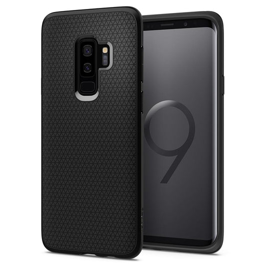Buy Spigen Samsung Galaxy S9 Plus Case Liquid Air - Matte Black from Vmart in Pakistan