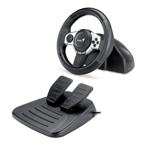 Buy Genius Trio Racer F1 Racing Wheel for PC/PS3/Wii from Vmart in Pakistan