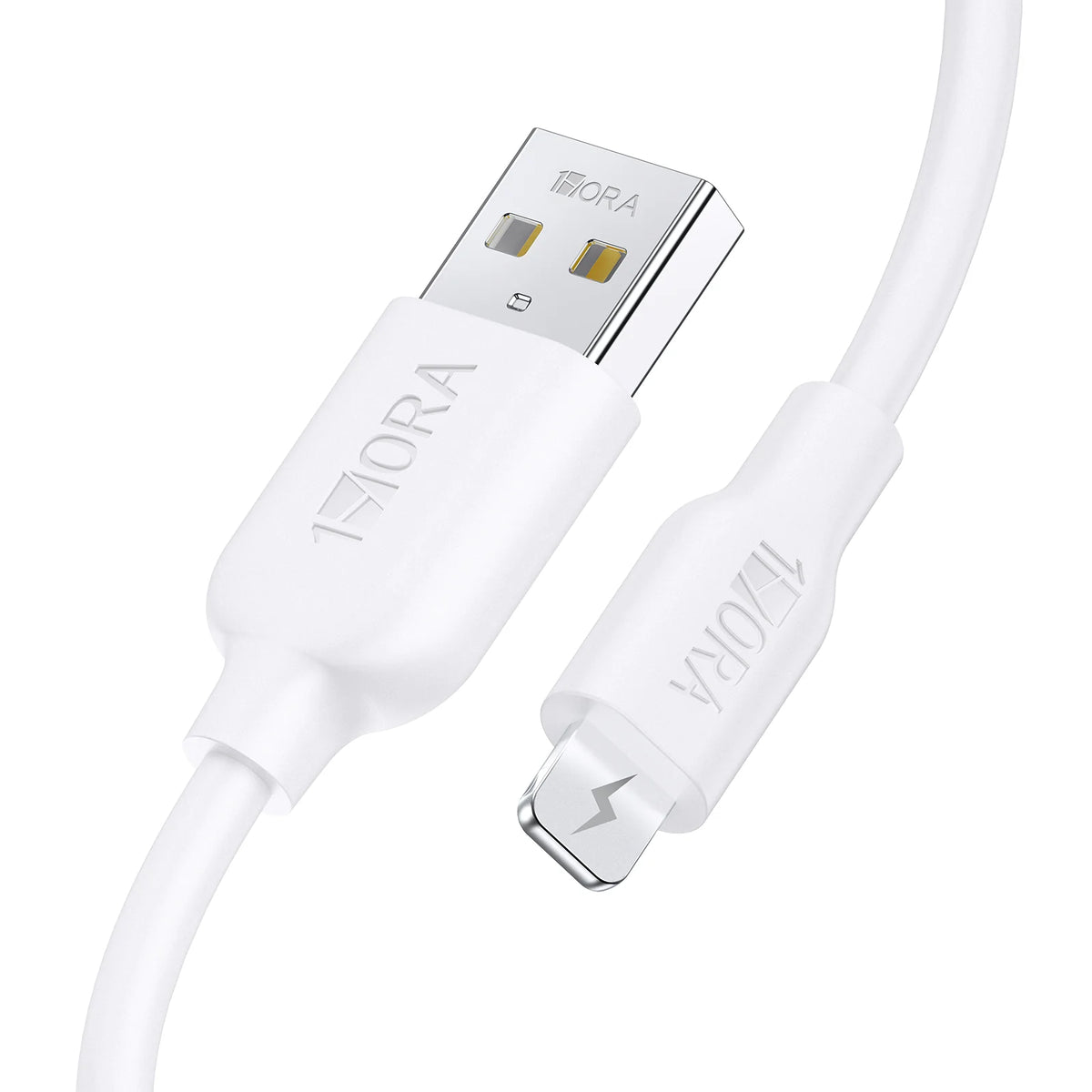 1Hora CAB238 2.1A Lightning Cable 1m White