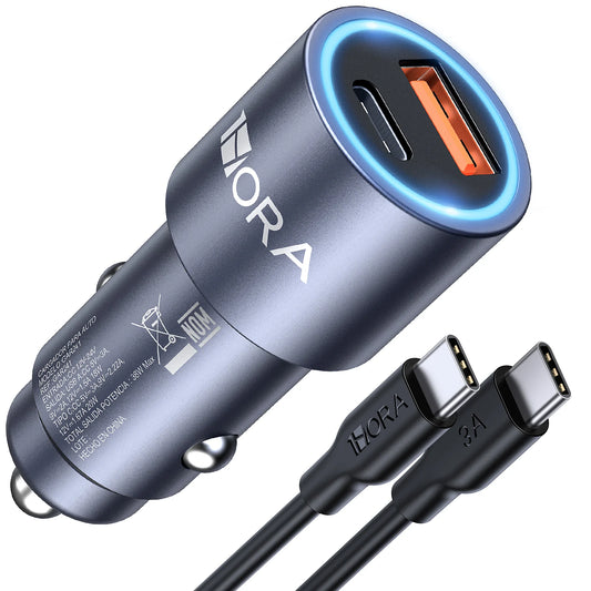 Buy 1Hora GAR241 38W Fast Car Charger from Vmart in Pakistan