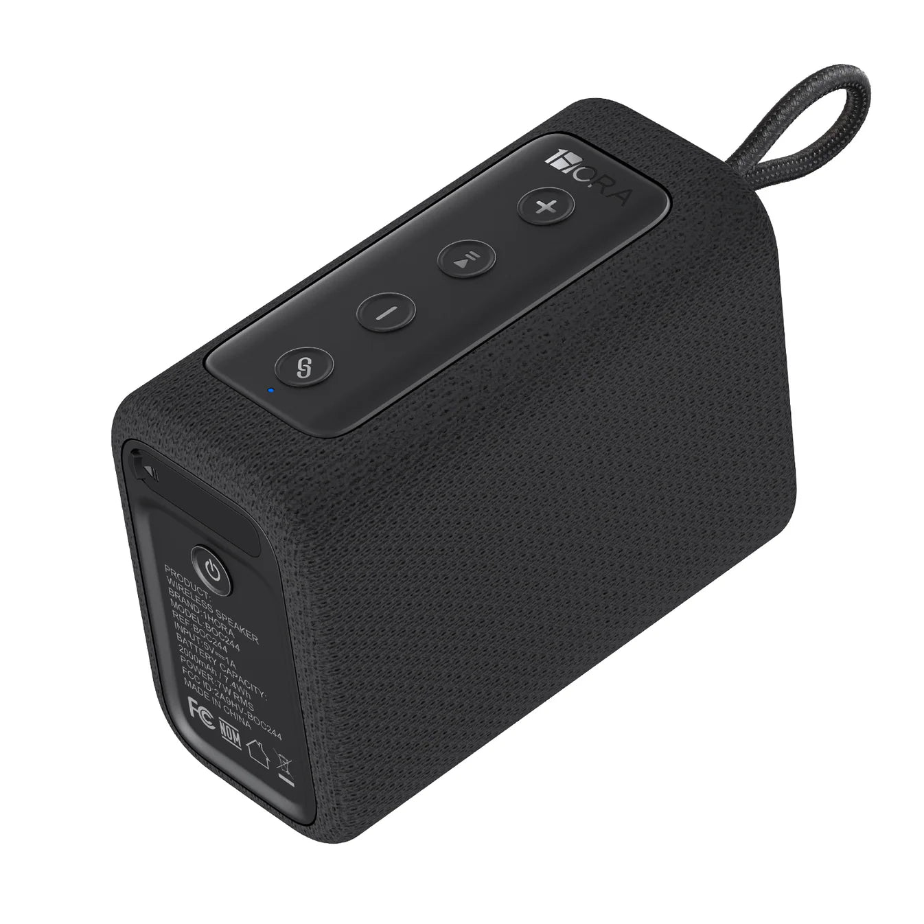 Buy 1Hora BOC244 Portable Bluetooth Speaker Black from Vmart in Pakistan