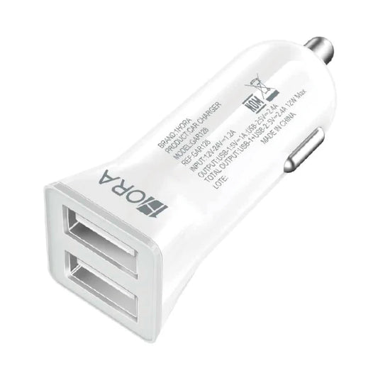 Buy 1Hora GAR128 12W Car Charger from Vmart in Pakistan