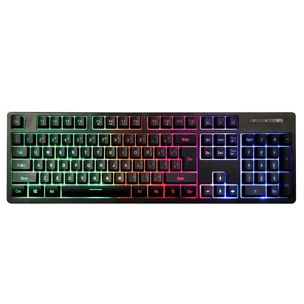 1stPlayer Fire Dancing K5 Membrane Gaming Keyboard