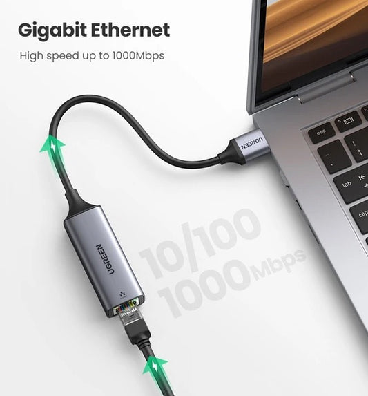 Buy Ugreen 50922 USB 3.0 Gigabit Ethernet Network Adapter from Vmart in Pakistan