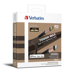 Verbatim 66049 Type C To Lightning Cable With Kevlar 120cm Gold