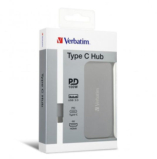 Buy Verbatim 66123 Type C Hub With PD 100W from Vmart in Pakistan