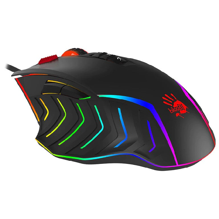 A4Tech Bloody J95 - 2 Fire RGB Animation Gaming Mouse