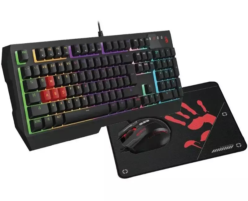 A4tech Bloody B1700 Neon Gaming Combo