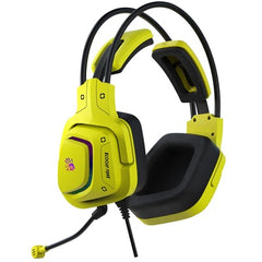 A4tech Bloody G575 Virtual 7.1 Surround Sound Gaming Headset - Punk Yellow