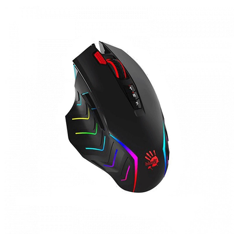 A4tech Bloody J95s-2 Fire RGB Animation Gaming Mouse - Black