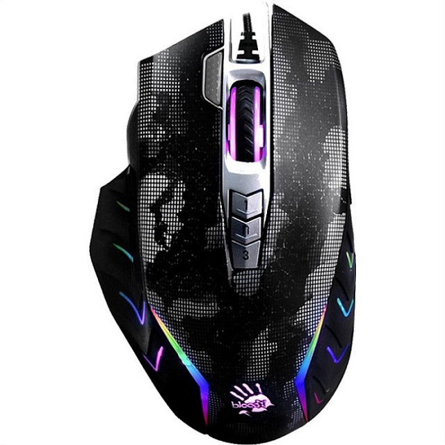 A4tech Bloody J95s-2 Fire RGB Animation Gaming Mouse - Satellite