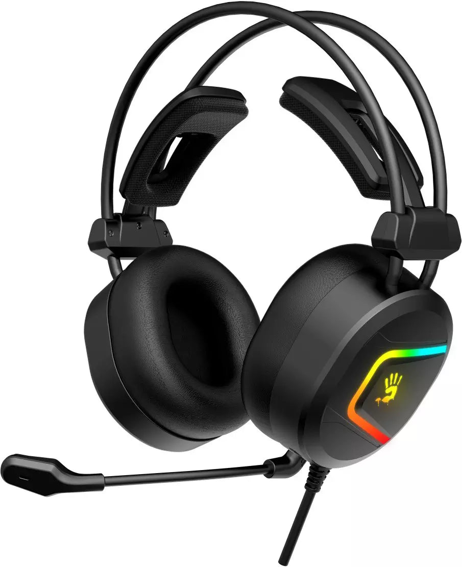 A4tech Bloody MC750 ANC RGB USB Gaming Headset - Black