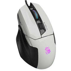 A4tech Bloody W70 Max RGB Gaming Mouse - White