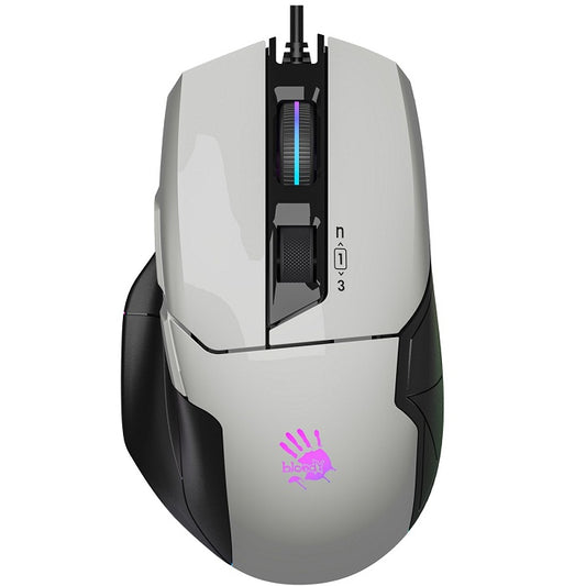 Buy A4tech Bloody W70 Max RGB Gaming Mouse - White from Vmart in Pakistan