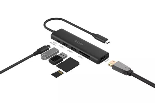 Buy A4tech DST-60C 6-in-1 Docking Station from Vmart in Pakistan