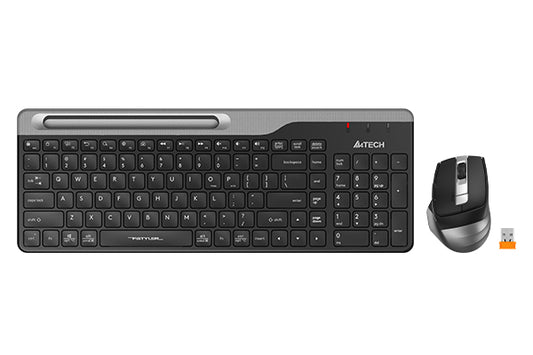 Buy A4tech FB2535CS Bluetooth &amp; 2.4G Wireless Desktop Set from Vmart in Pakistan