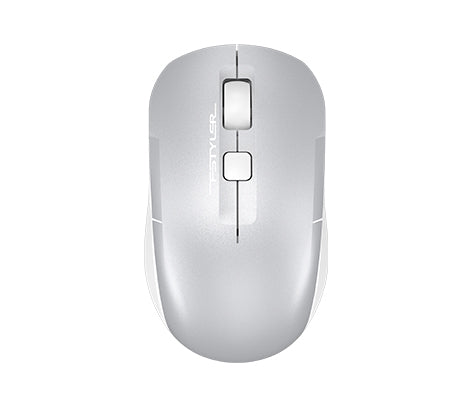 A4tech FB26CS Air Bluetooth &amp; 2.4G Wireless Mouse - Icy White