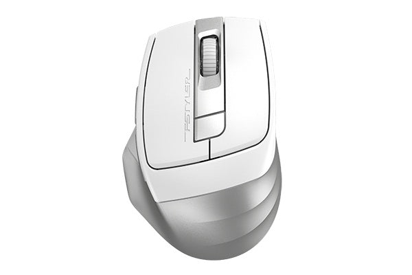 A4tech FB35C(S) Dual Mode Rechargeable Silent Click Wireless Mouse Icy White