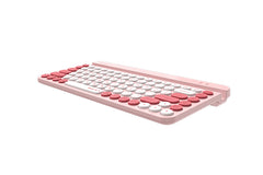 A4tech FBK30 Bluetooth &amp; 2.4G Wireless Keyboard - Raspberry