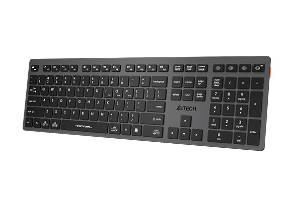 A4tech FBX50C Bluetooth &amp; 2.4G Wireless Keyboard - Grey