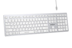 A4tech FBX50C Bluetooth &amp; 2.4G Wireless Keyboard - White