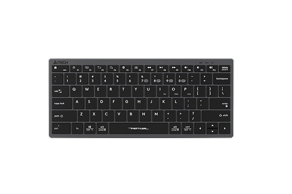 A4tech FBX51C Bluetooth &amp; 2.4G Wireless Keyboard - Grey