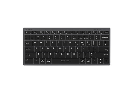 Buy A4tech FBX51C Bluetooth &amp; 2.4G Wireless Keyboard - Grey from Vmart in Pakistan