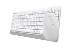 A4tech FG1112 Wireless Keyboard Mouse Combo - White