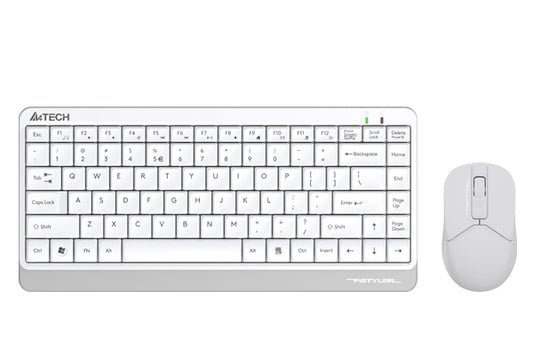 Buy A4tech FG1112 Wireless Keyboard Mouse Combo - White from Vmart in Pakistan