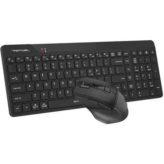 Buy A4tech FG2400 Air 2.4G Wireless QuietKey Combo Set Black from Vmart in Pakistan