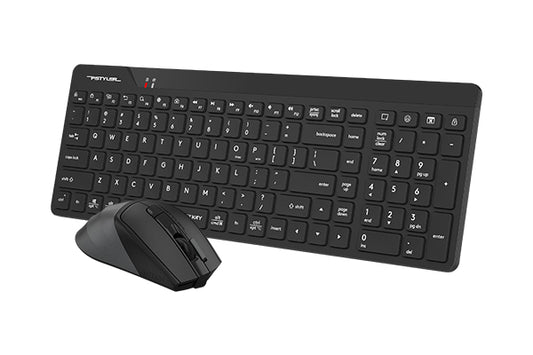 Buy A4tech FG2400 Air2 2.4G Wireless QuietKey Combo Set Black from Vmart in Pakistan