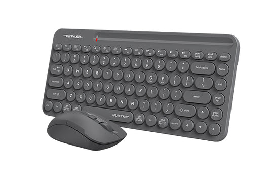 Buy A4tech FG3200 Air QuietKey Compact Combo Desktop Grey from Vmart in Pakistan