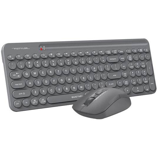 Buy A4tech FG3300 Air QuietKey 2-Zone Combo Desktop Grey from Vmart in Pakistan